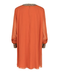 Valentino Valentino Womens Resort Embroidered Knee-Length Dress
