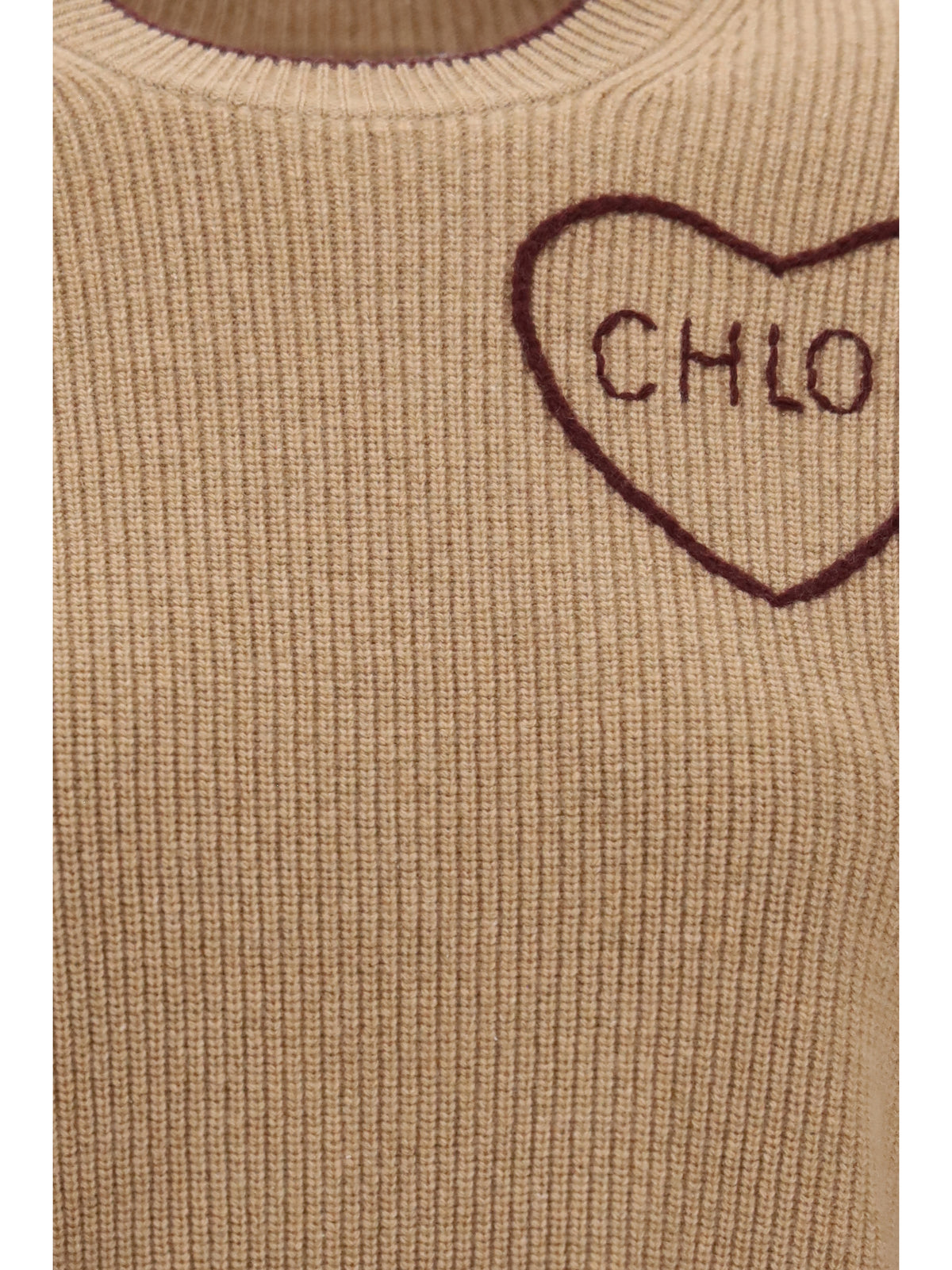 CHLOÉ Chloé Women Heart-Logo Sweater