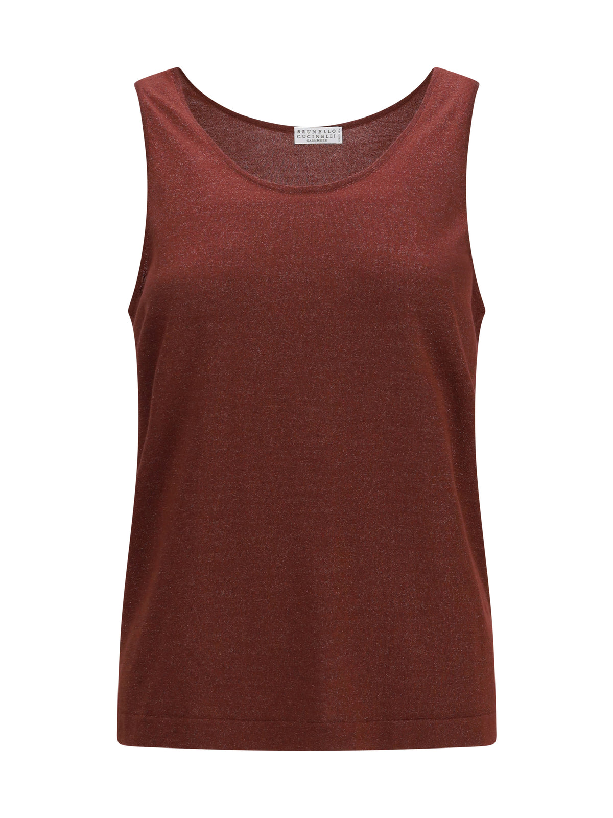 BRUNELLO CUCINELLI Brunello Cucinelli Women Luminous Knit Tank Top