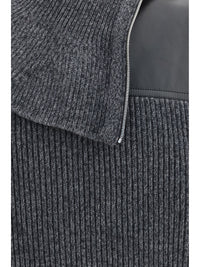 Bottega Veneta Men Ribbed Wool Sweater
