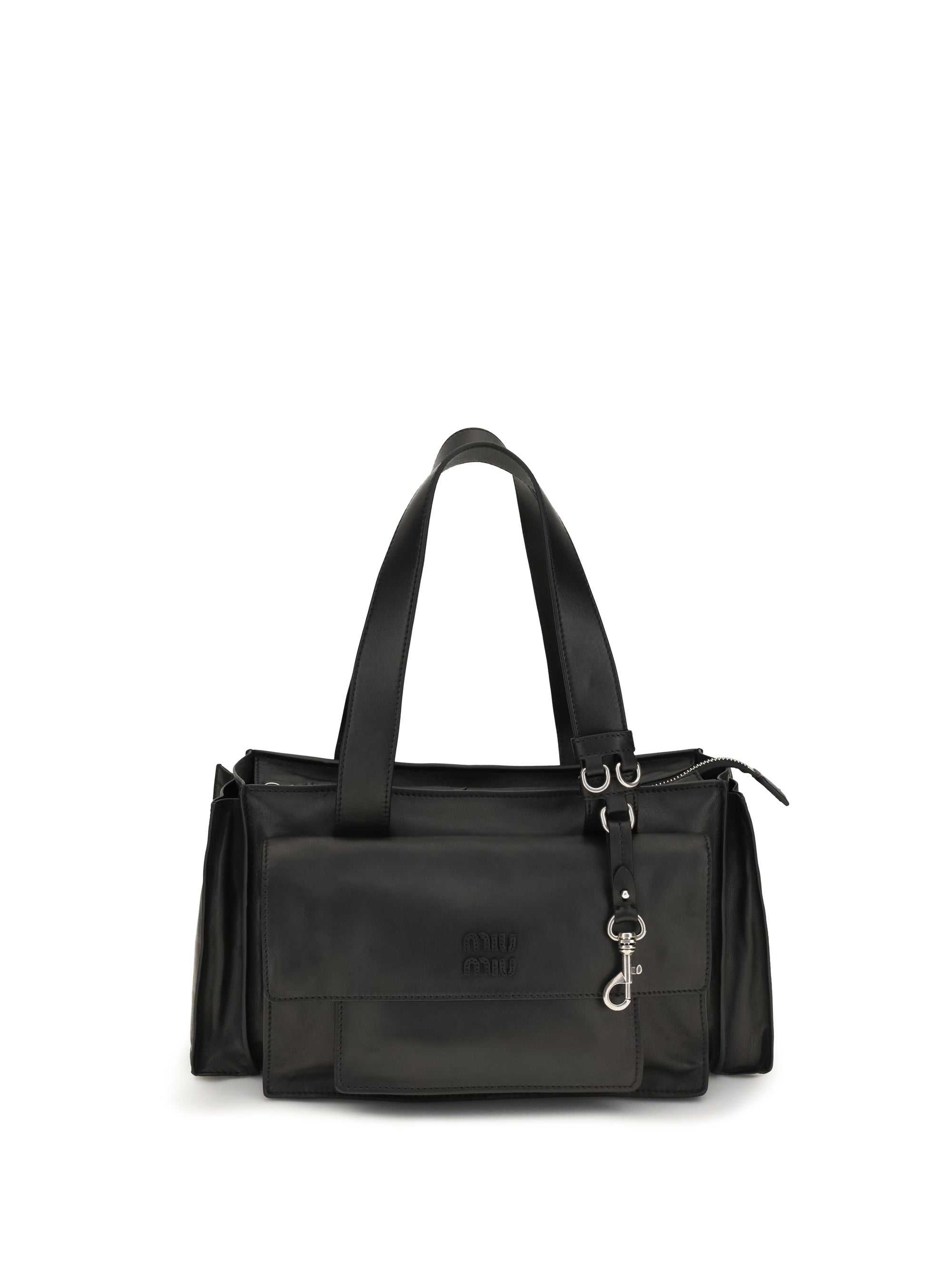 MIU MIU Miu Miu Women Utilitaire Leather Shoulder Bag