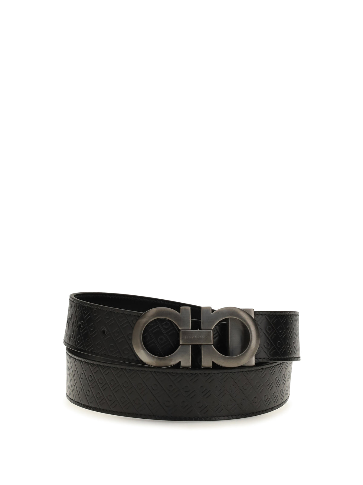 FERRAGAMO Ferragamo Men Reversible Gancini Leather Belt