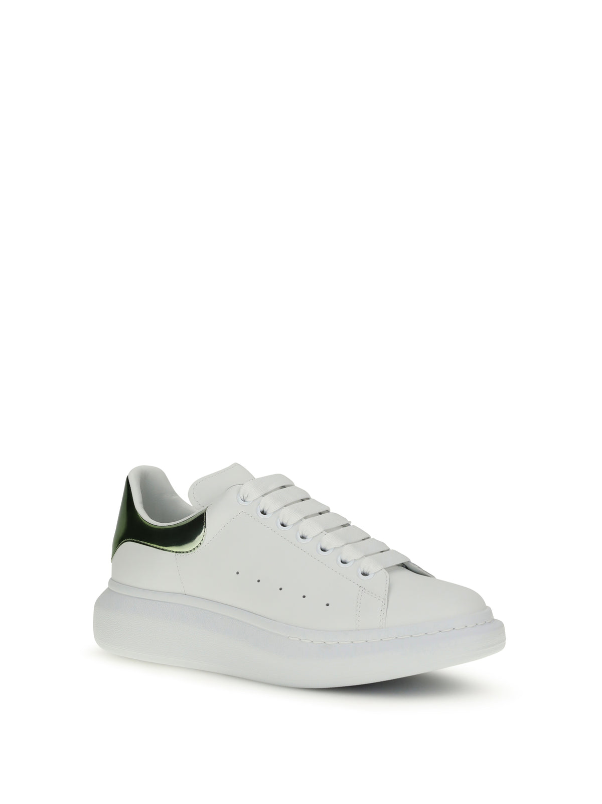 Alexander Mcqueen Men Leather Sneakers