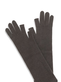 RICK OWENS Rick Owens Women Long Fingerless Wool Gloves