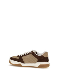 Valentino Garavani Men Sparry Sneakers In Suede And Nappa