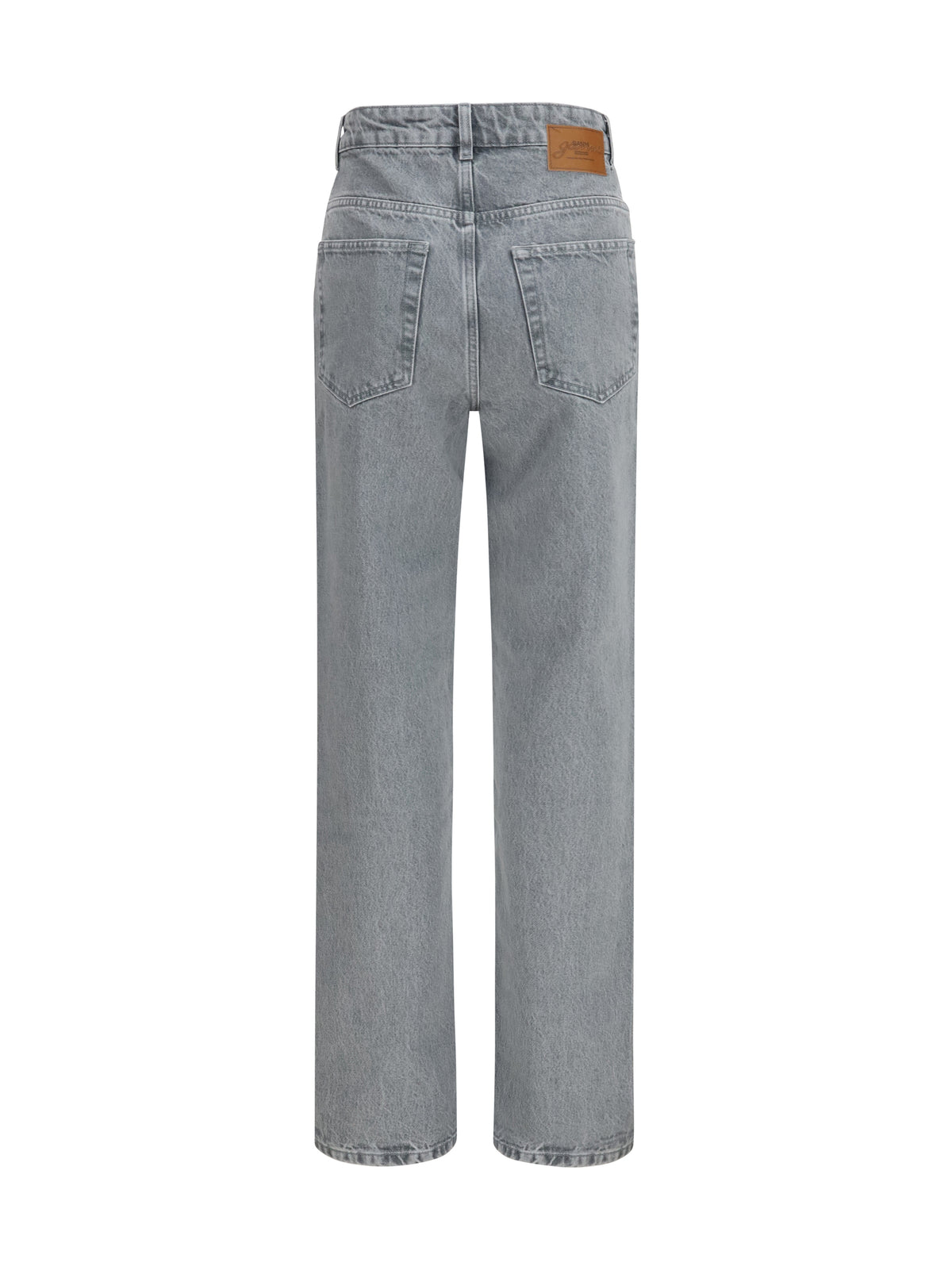 GANNI Ganni Women Rigid Denim Cuffed Jeans