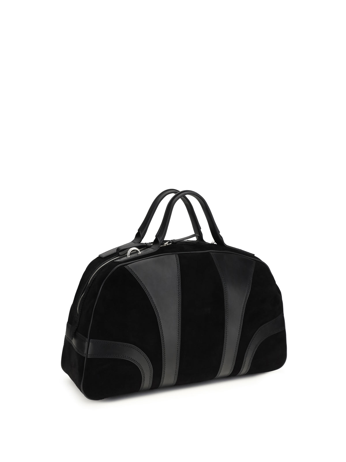 Dries Van Noten Men Leather Travel Bag