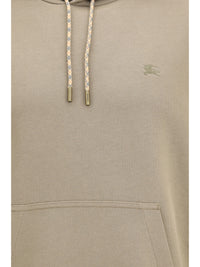 BURBERRY Burberry Men Check Hoodie With Drawstrings