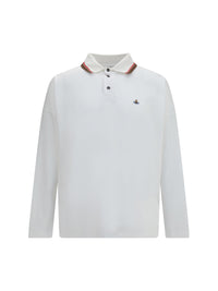 Vivienne Westwood Men Oversized Long-Sleeve Polo