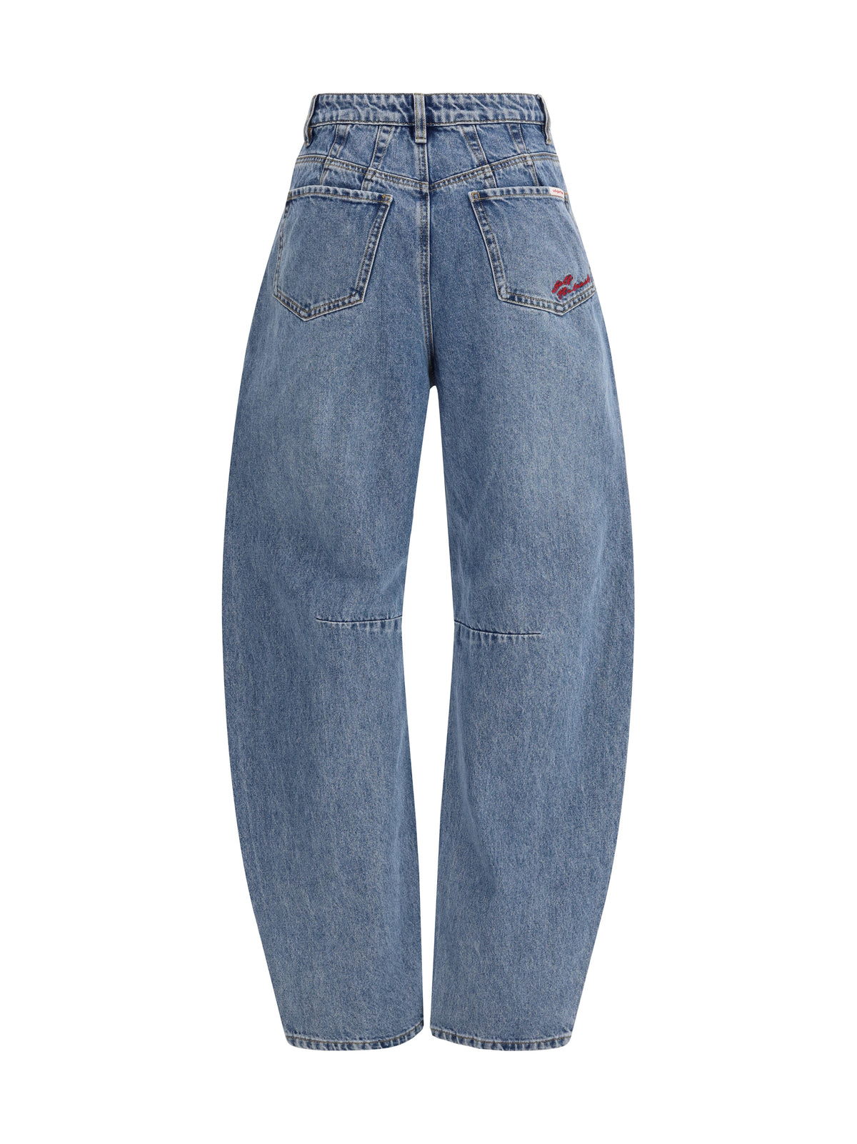 SELF-PORTRAIT Self-Portrait Women Barrel Leg Jeans