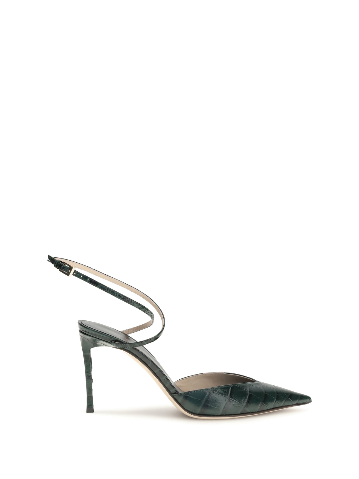 Tom Ford Women Crocodile-Print Leather Pumps