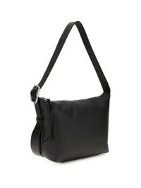 Loewe Men Medium Loop Hobo Bag In Grained Calfskin