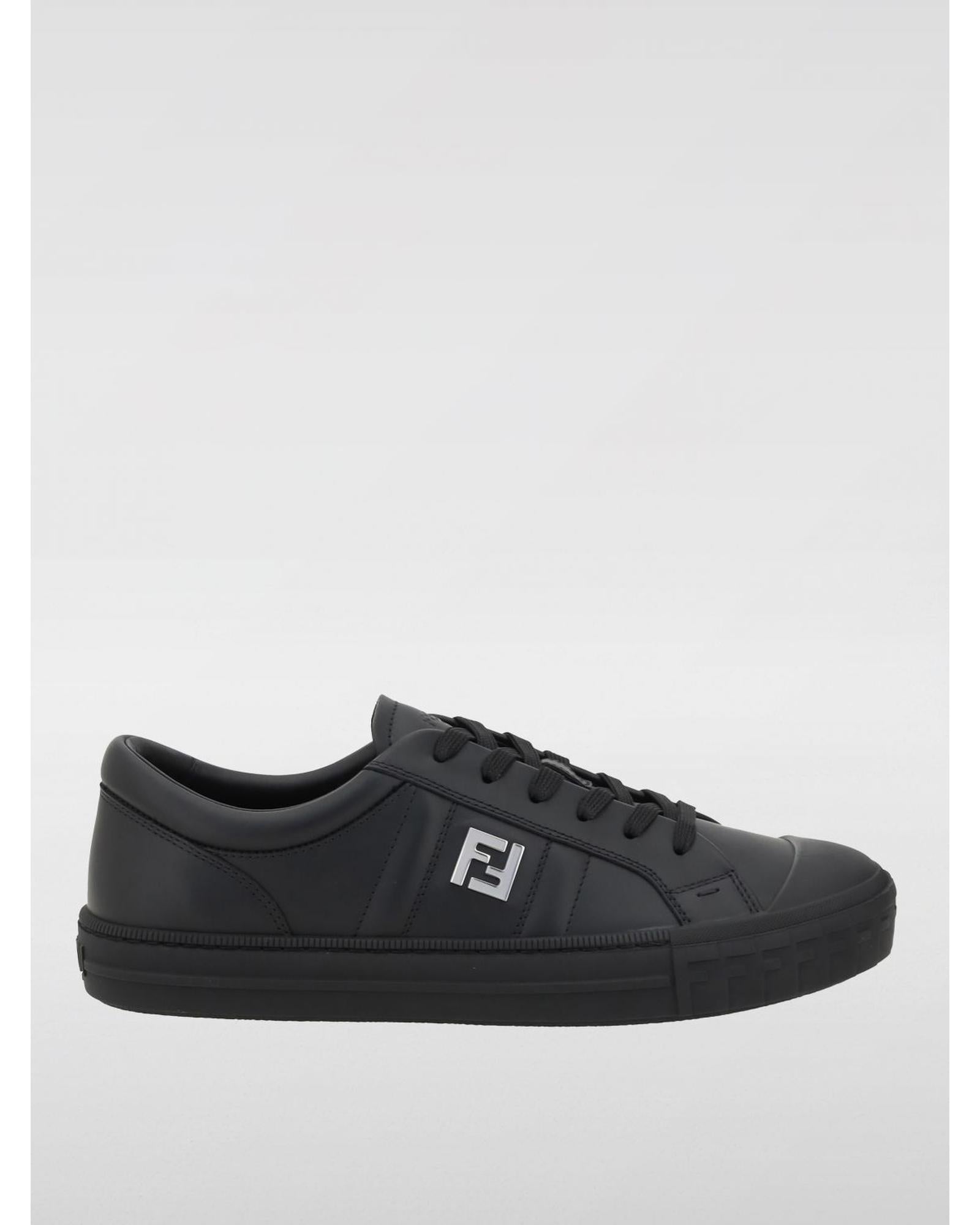 Fendi Match LowTop Sneakers Men Black