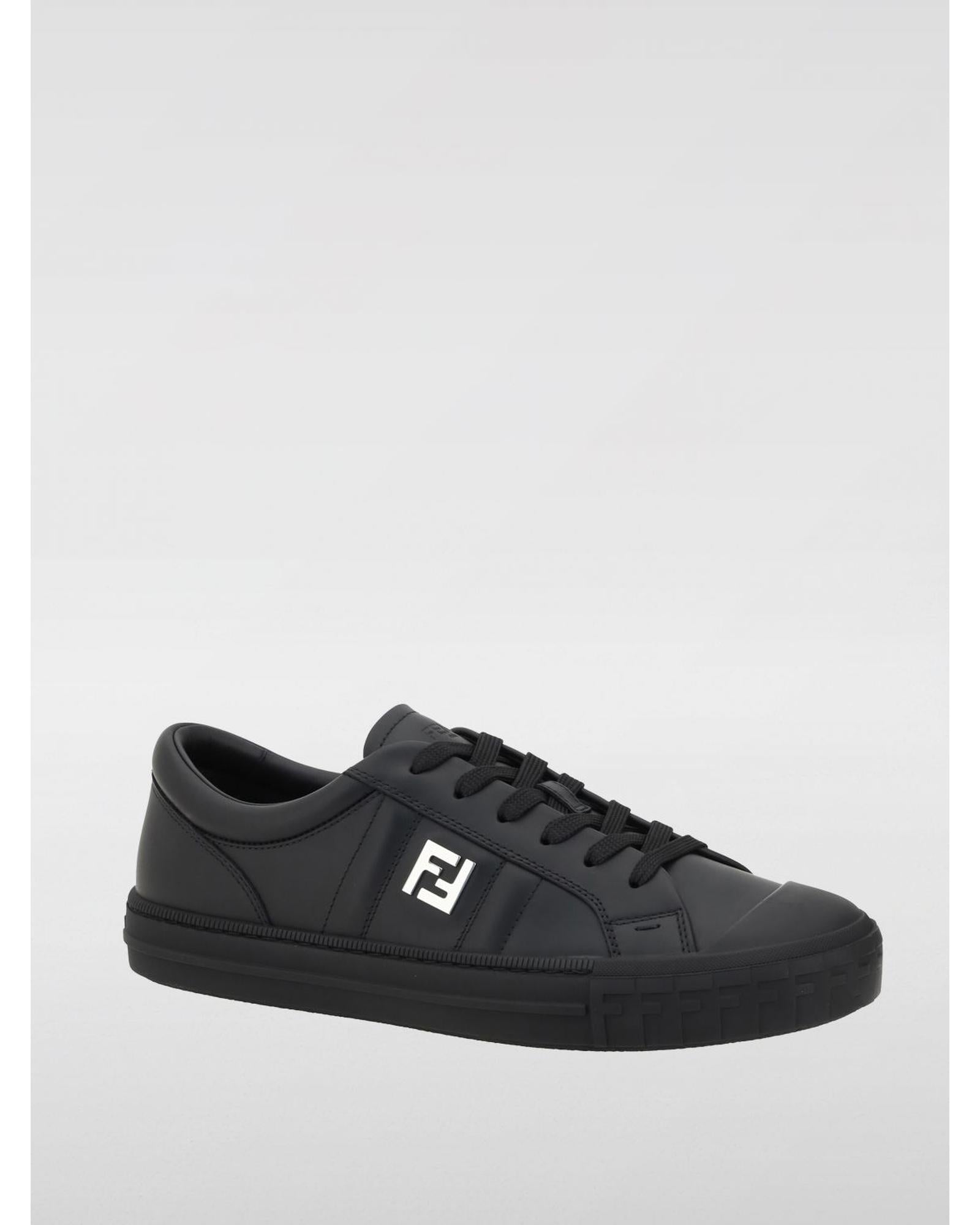 Fendi Match LowTop Sneakers Men Black