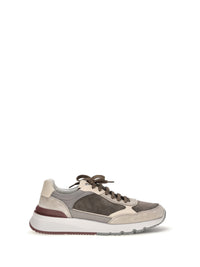 Brunello Cucinelli Men Leather Sneakers