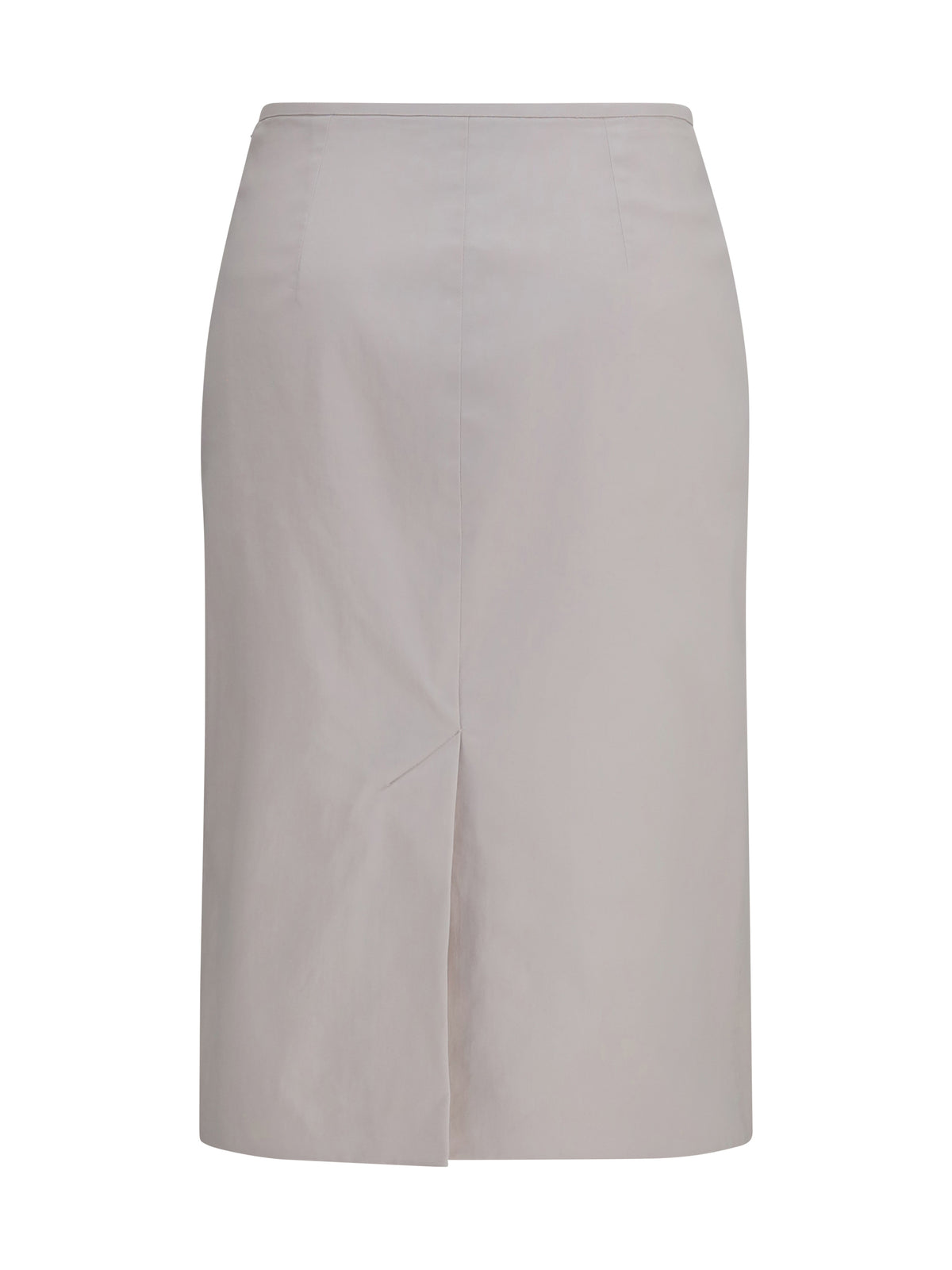 MIU MIU Miu Miu Women Stretch Cotton-Blend Midi Skirt