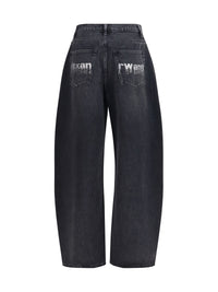 ALEXANDER WANG Alexander Wang Women Crystal Balloon Jeans