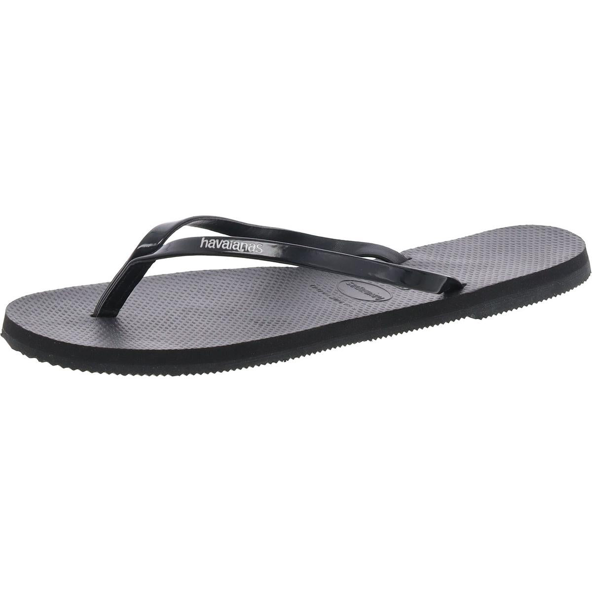 Womens Solid Flip-Flops