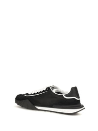 DOLCE & GABBANA Dolce & Gabbana Men Dg Logo Leather Sneakers