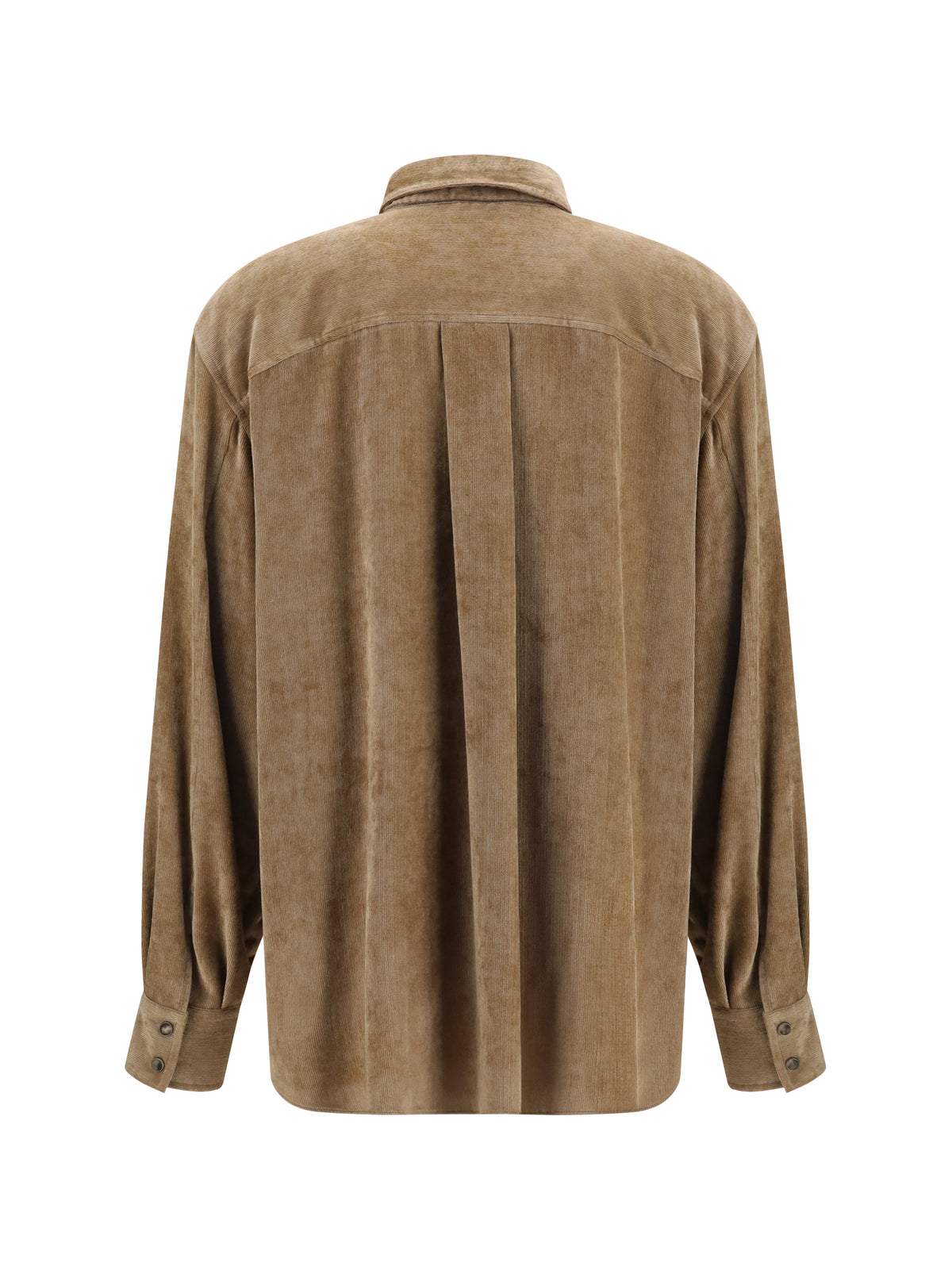 BRUNELLO CUCINELLI Brunello Cucinelli Women Snap-Button Shirt In Cashmere Blend
