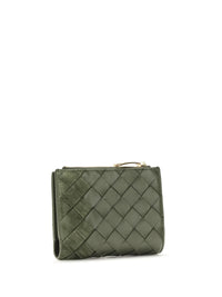 Bottega Veneta Women Bifold Intrecciato Wallet