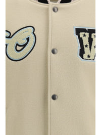 Off-White Men Varsity Star Logo Jacket