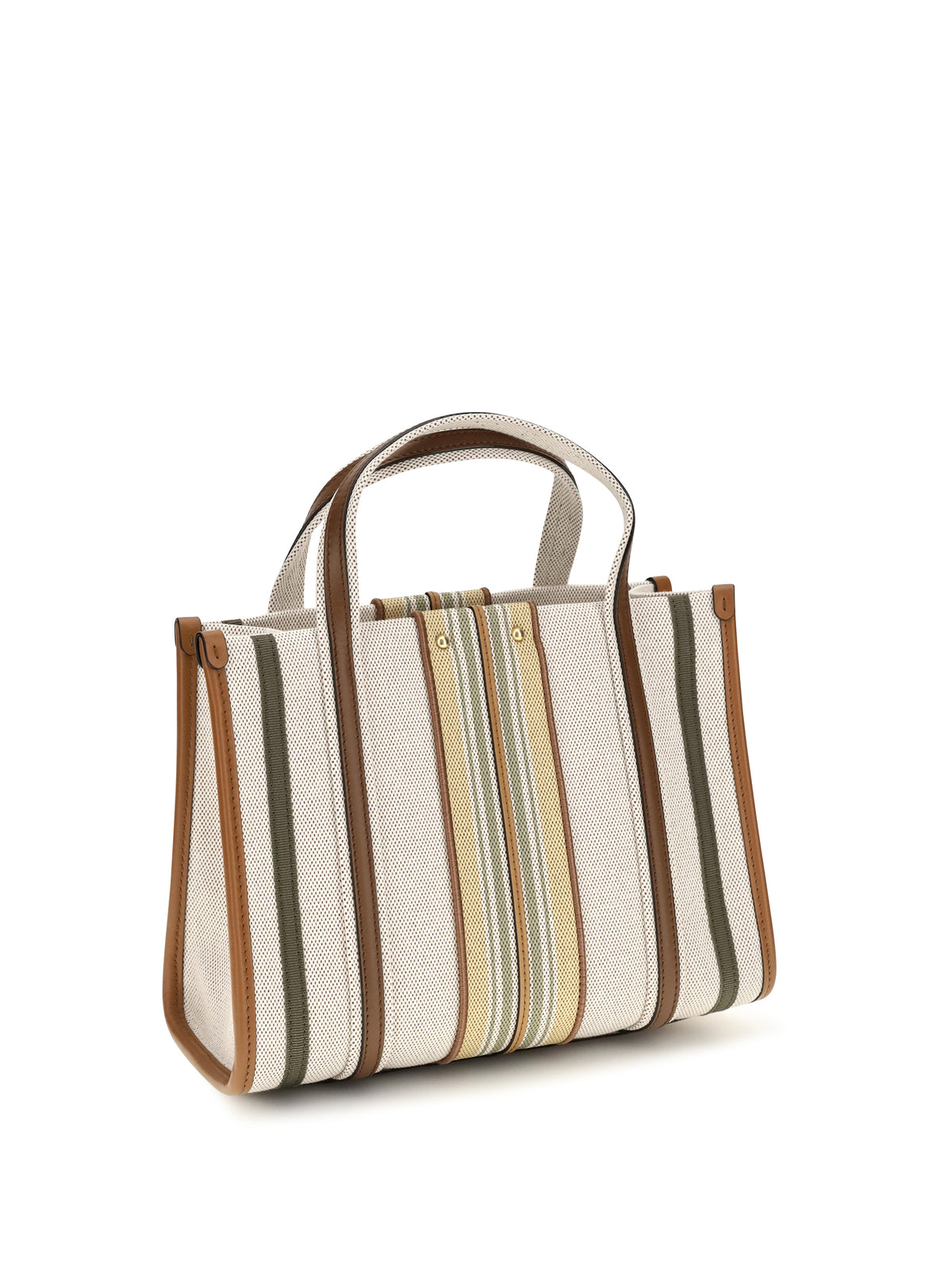 Chloé Women Small Woody Loop Canvas Tote Bag