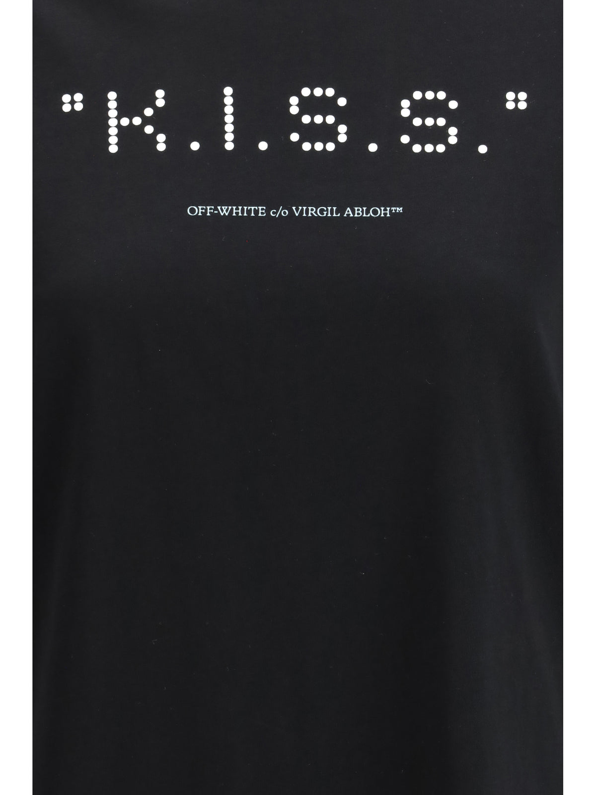 OFF-WHITE Off-White Women Kiss Quote T-Shirt