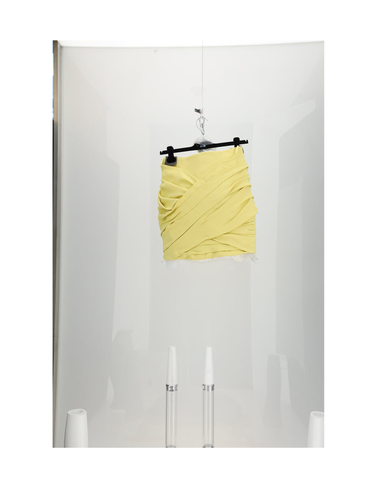 Celine Women Draped Mini Skirt