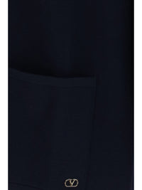 Valentino Men Wool Cardigan With Vlogo