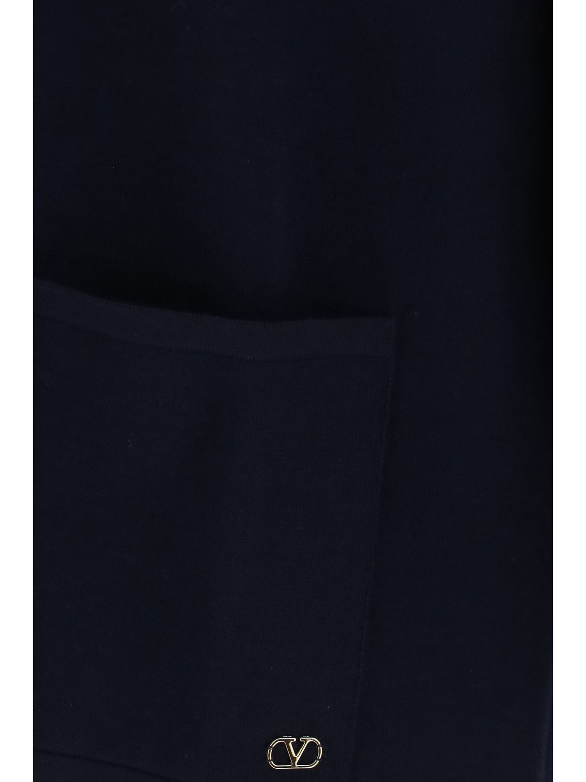 Valentino Men Wool Cardigan With Vlogo