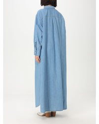 7 For All Mankind Denim Shirt Dress Women Blue Dresses