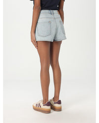 7 For All Mankind Denim Shorts Women Blue