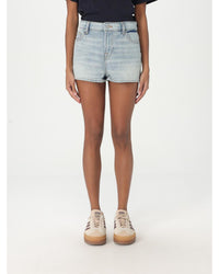 7 For All Mankind Denim Shorts Women Blue