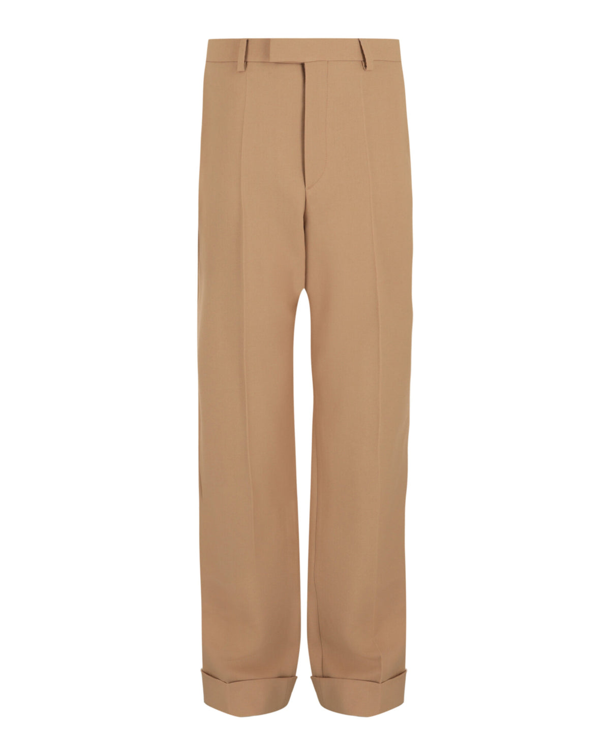 Valentino Valentino Mens Wool Tailored Cuffed Trousers