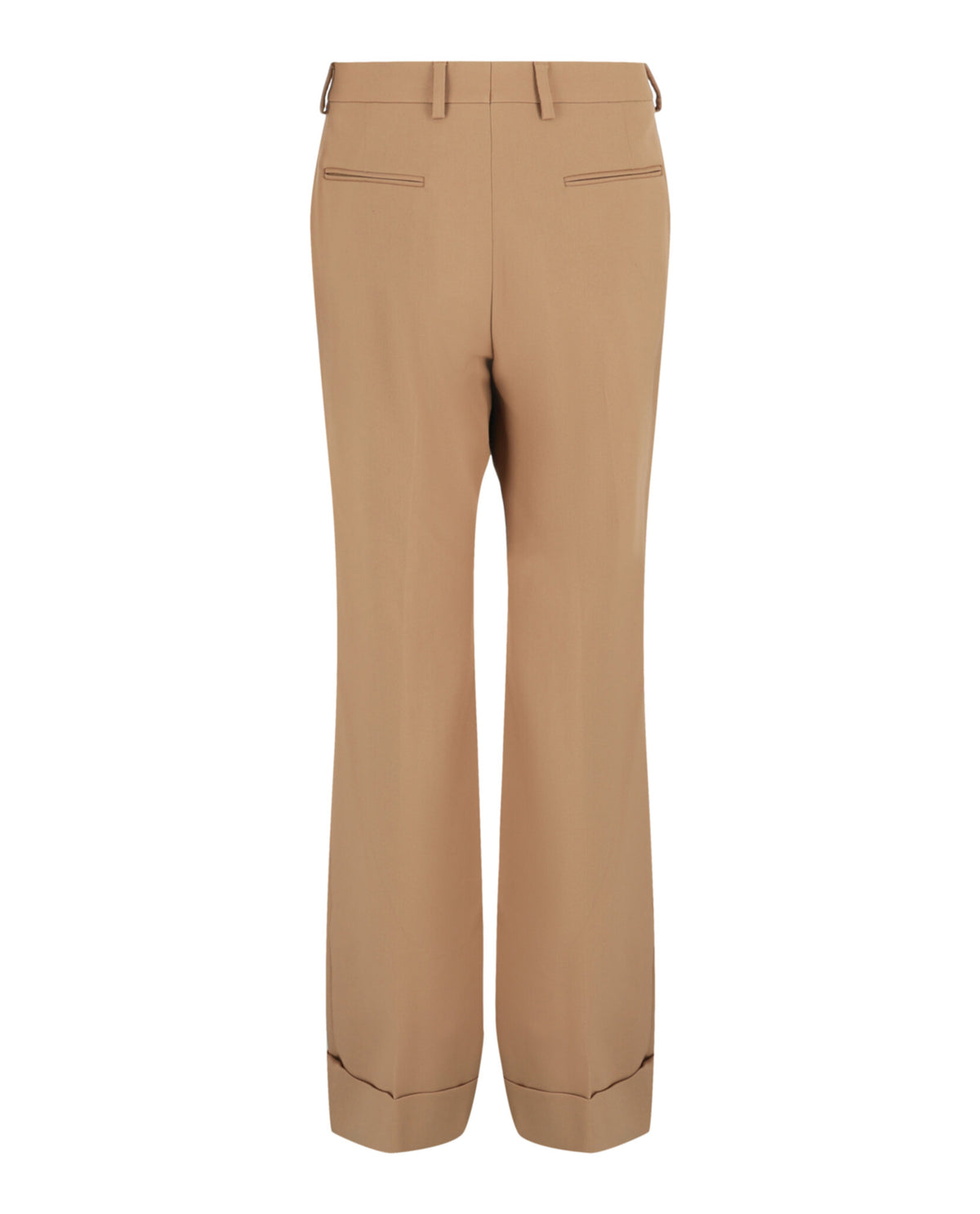 Valentino Valentino Mens Wool Tailored Cuffed Trousers