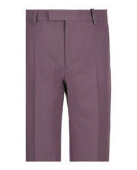 Valentino Valentino Mens Pleated Virgin Wool Slacks