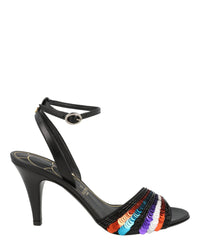 Valentino Valentino Womens Ladycrush Sequin Sandals