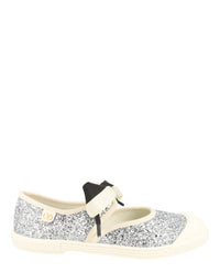Valentino Valentino Womens Bay By Bay Glitter Ballerina Sneakers