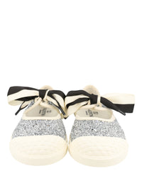 Valentino Valentino Womens Bay By Bay Glitter Ballerina Sneakers