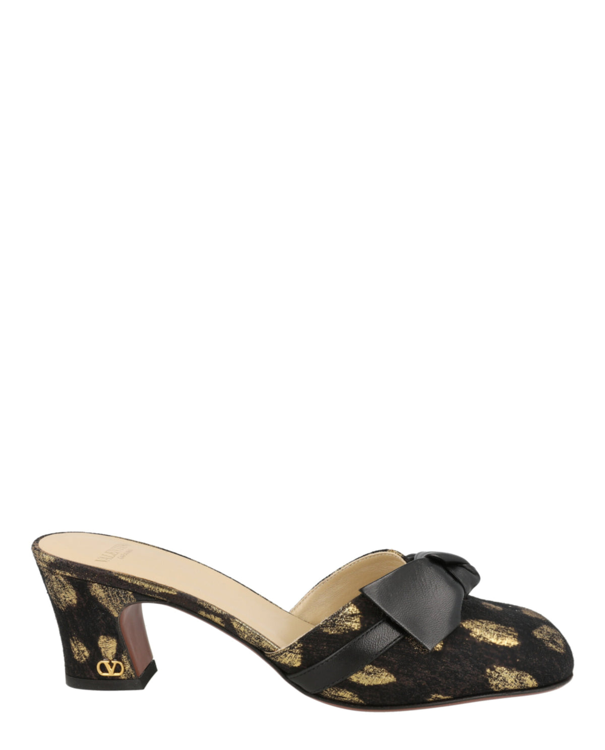 Valentino Valentino Womens Knotty 60 Painted Mules