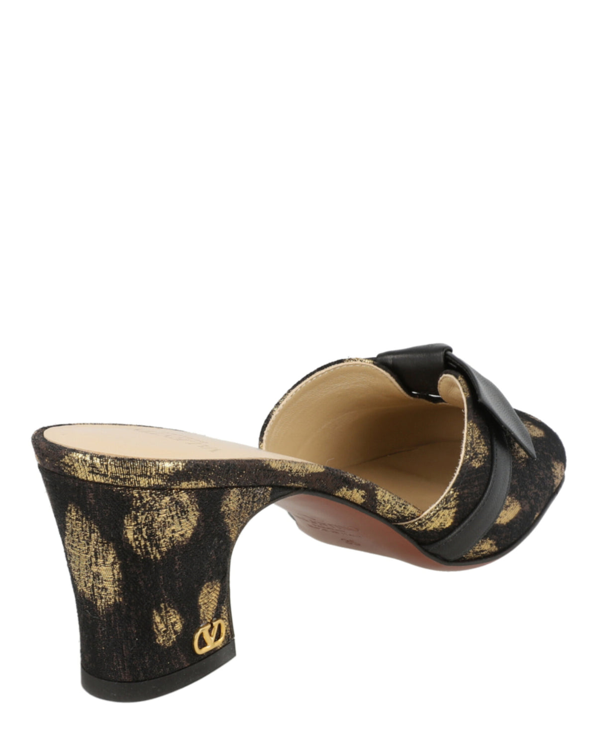 Valentino Valentino Womens Knotty 60 Painted Mules
