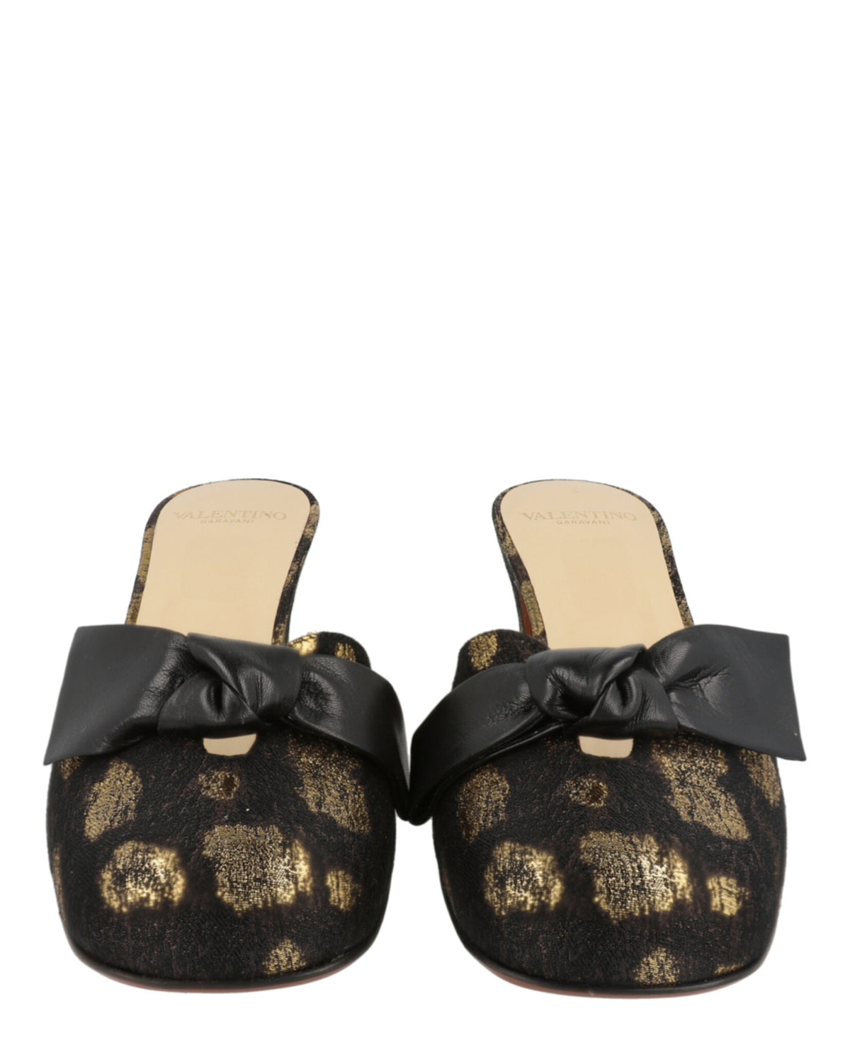Valentino Valentino Womens Knotty 60 Painted Mules