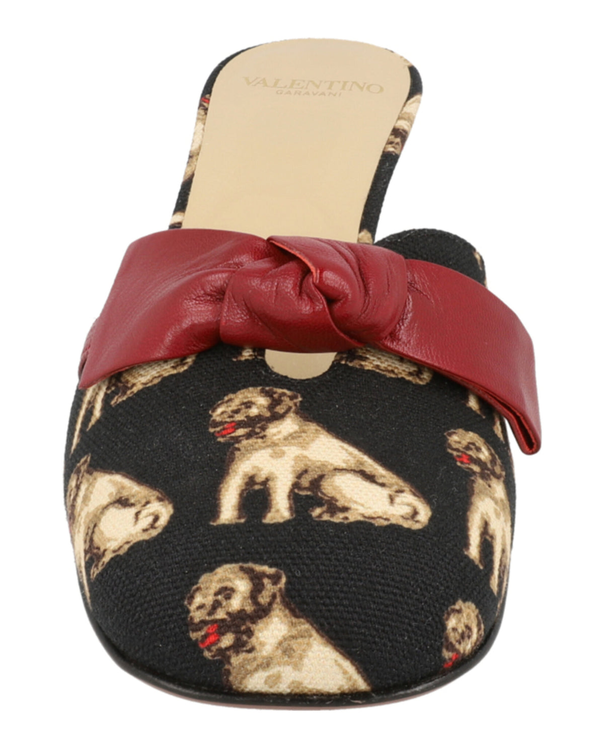 Valentino Valentino Womens Knotty 60 Printed Mules