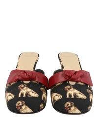 Valentino Valentino Womens Knotty 60 Printed Mules