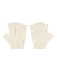 Valentino Valentino Mens Knit Fingerless Gloves