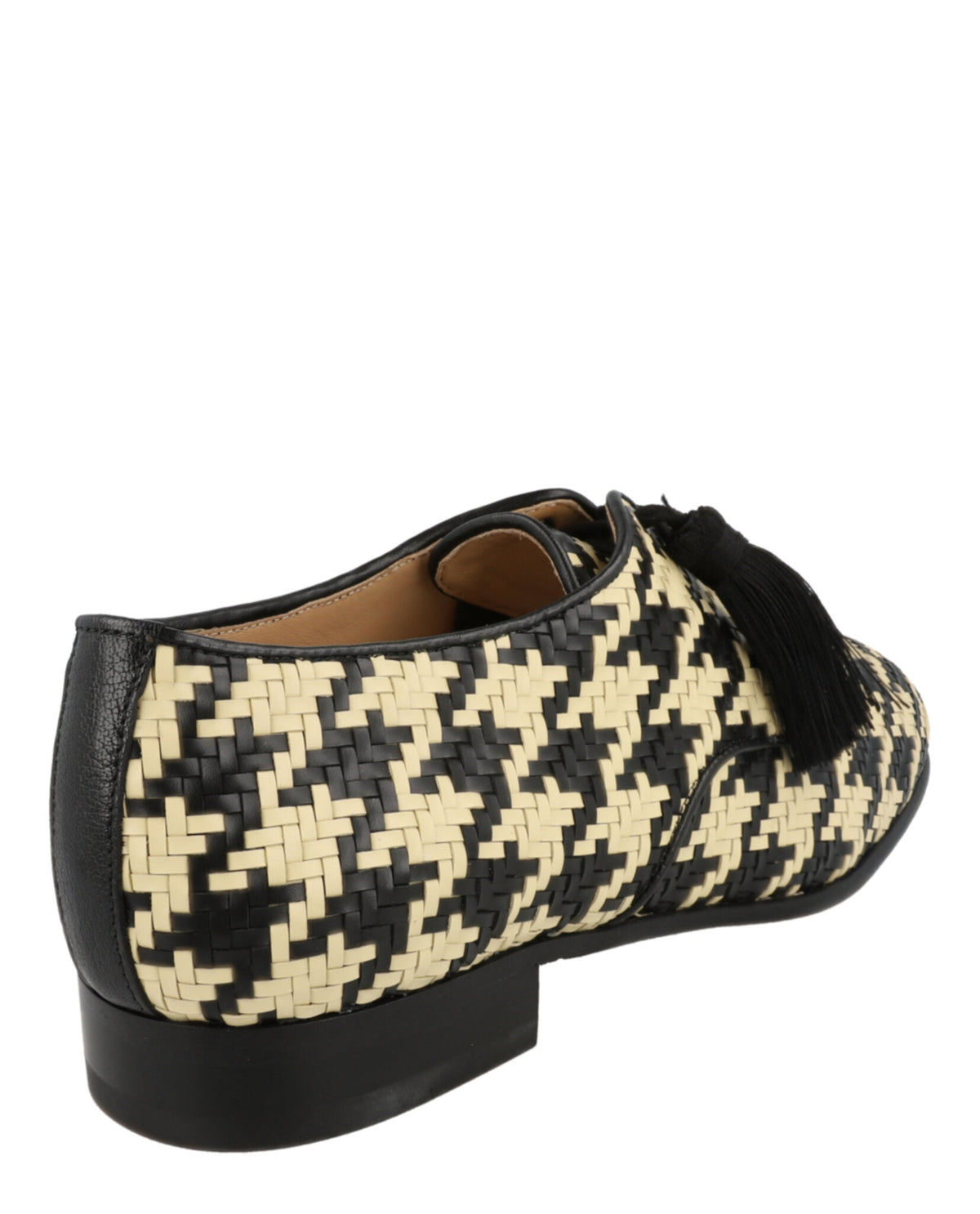 Valentino Valentino Mens MJ Blues Woven Leather Derby Shoes