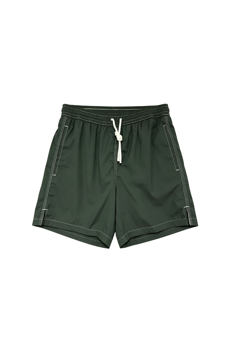 Fedeli Fedeli Madeira Airstop Swim Shorts Trunks Dark Green