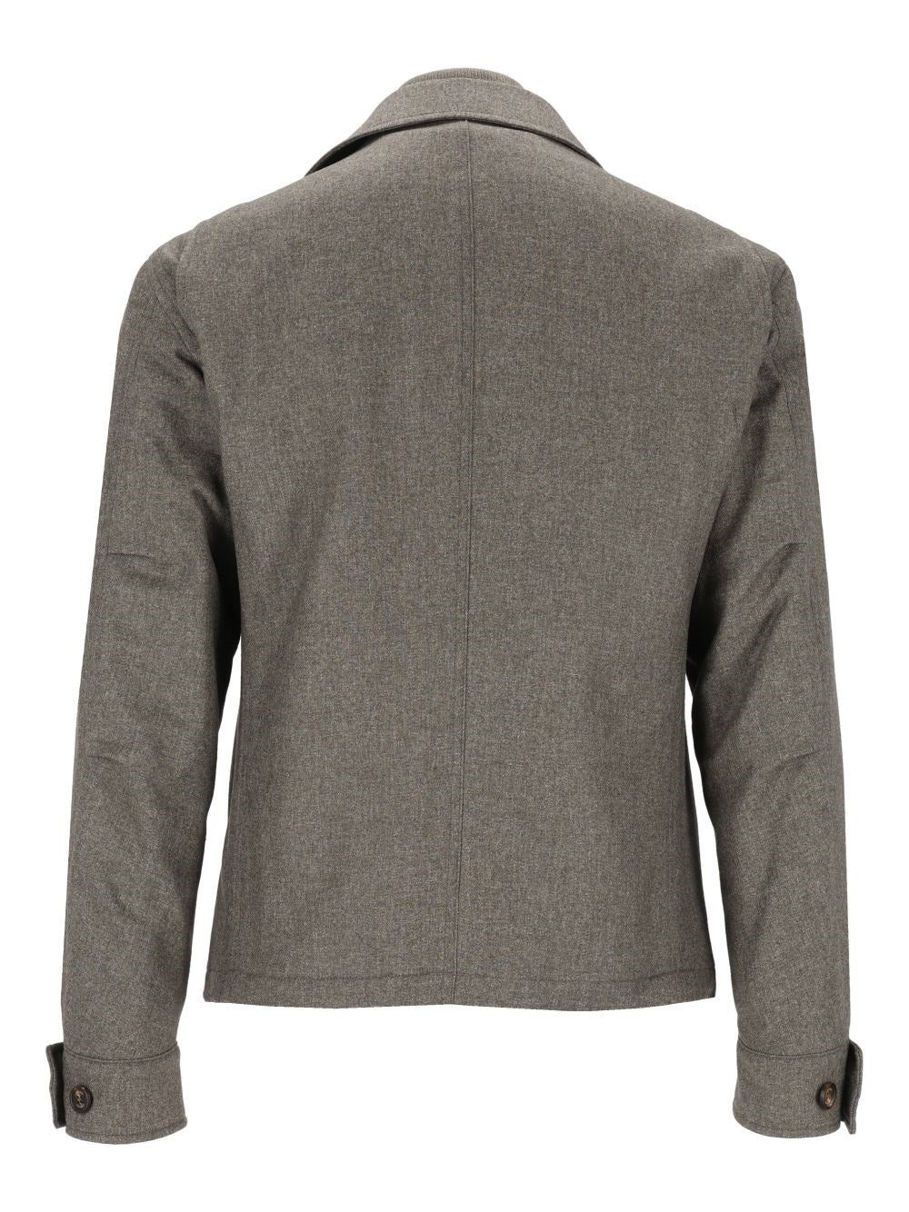 Eleventy Eleventy Men Wool And Cotton Safari Jacket