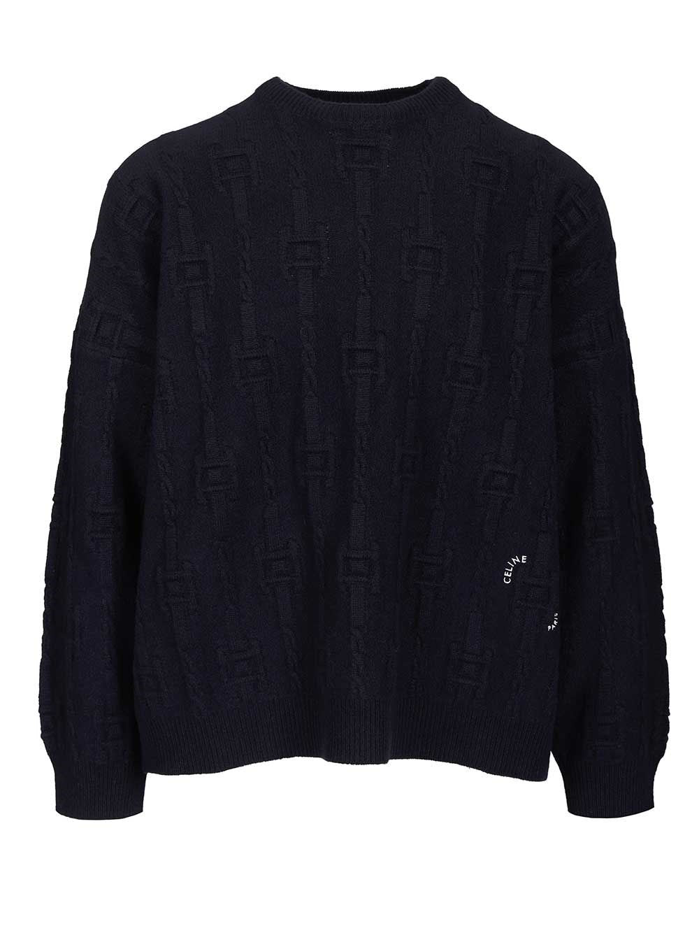 Celine Celine Men Oversized Cashmere Sweater